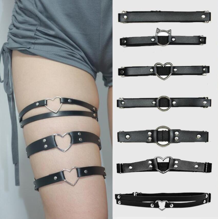 Leather Work Harness - Yeni Kadın Seksi Esneklik Demeti Kalp