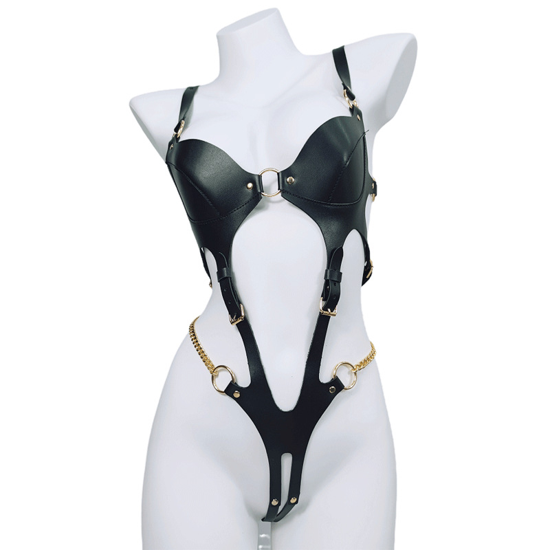 Gotik Esaret Vücut Kemeri Oyuk - Leather Work Harness incelemesi ve fiyatı
