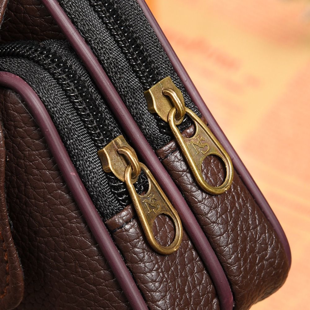 Günlük PU Deri Erkek Bel Çanta - Leatherwork Fasteners incelemesi ve fiyatı
