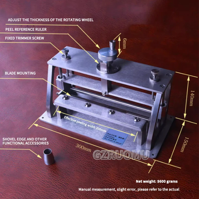 DIY Manuel Deri Ayırma Makines - Leatherwork Machine incelemesi ve fiyatı