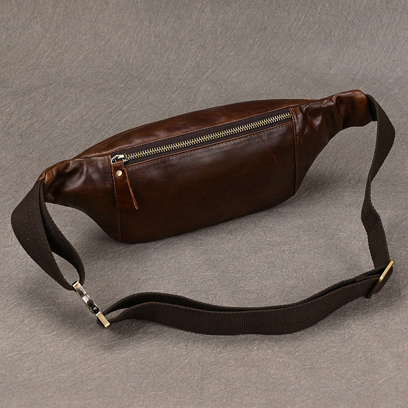 Erkek Deri Göğüs Çanta Crossbo - Leatherwork Fasteners incelemesi ve fiyatı