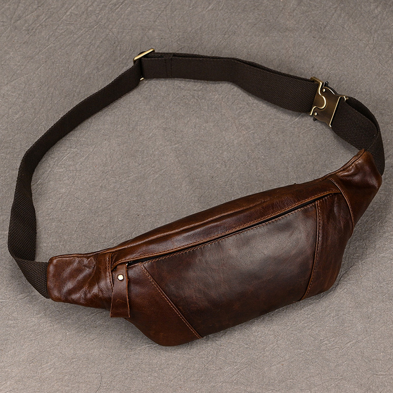 Erkek Deri Göğüs Çanta Crossbo - Leatherwork Fasteners incelemesi ve fiyatı