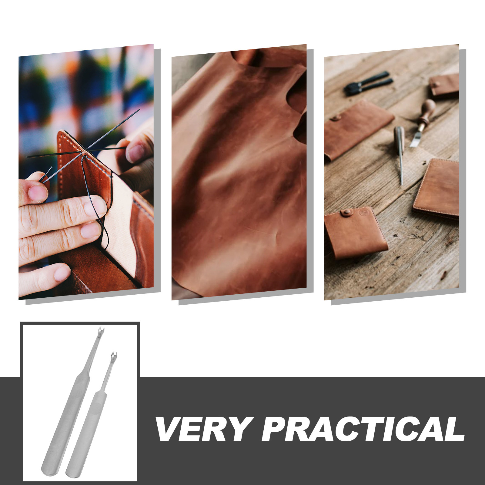 2 adet Groover Paslanmaz Çelik - Leatherwork Edge Beveler incelemesi ve fiyatı