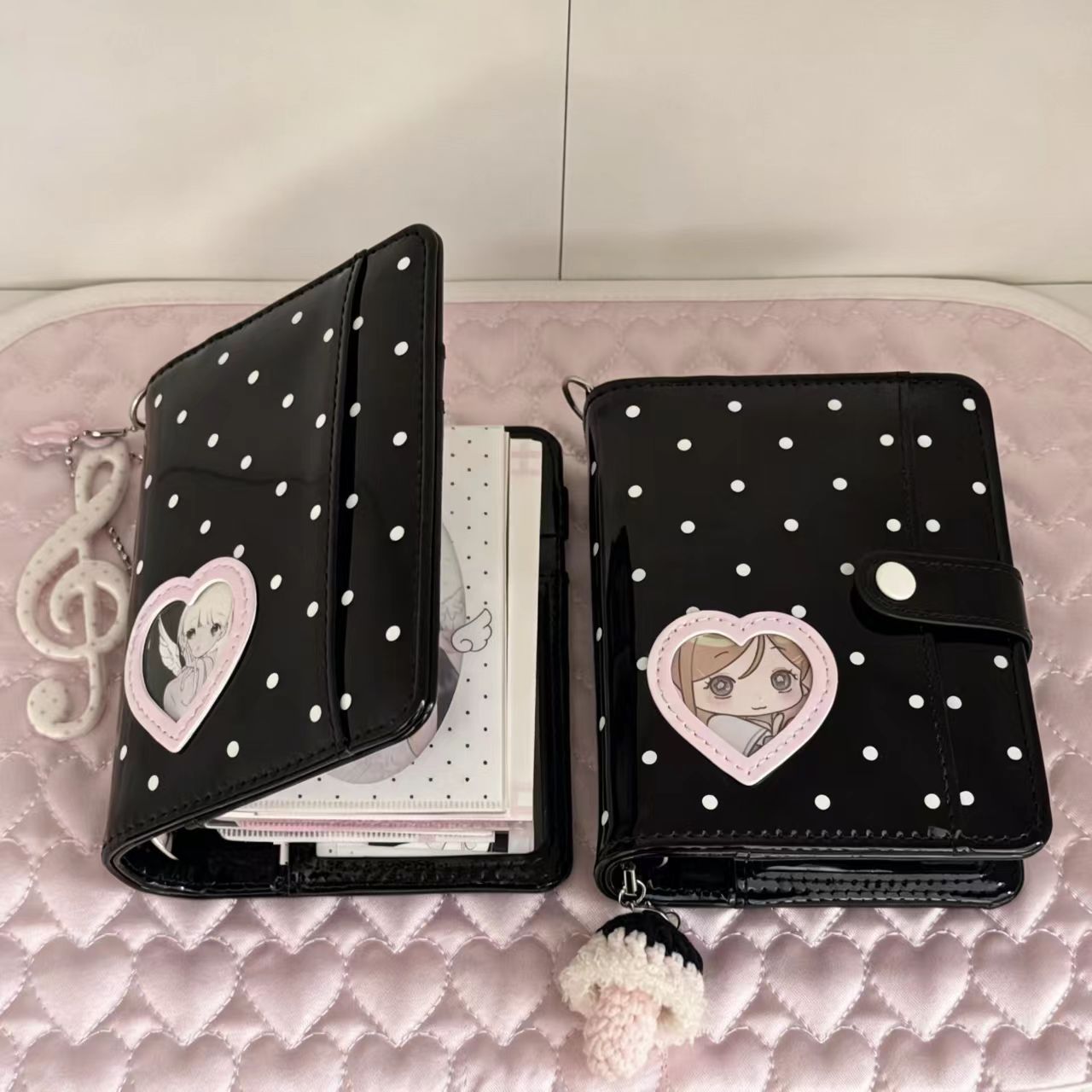 Kore Tarzı Puantiyeli Kalp M5  - Leather Work Diary incelemesi ve fiyatı