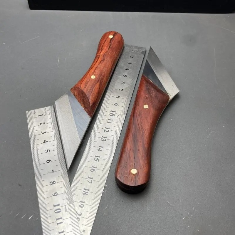 17CM Toz Çelik Ahşap Saplı Der - Leatherwork Knives incelemesi ve fiyatı