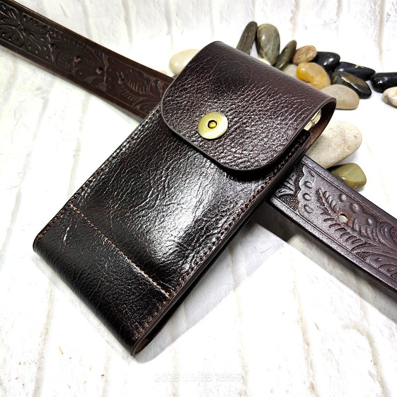 Cep telefonu bel çantası hakik - Leatherwork Fasteners incelemesi ve fiyatı