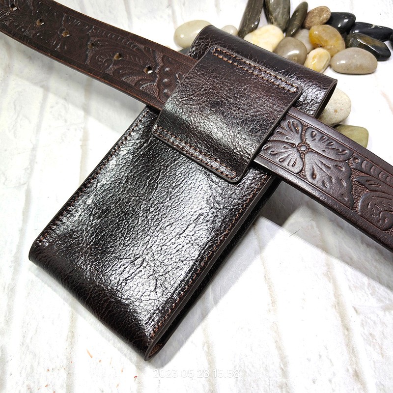 Cep telefonu bel çantası hakik - Leatherwork Fasteners incelemesi ve fiyatı
