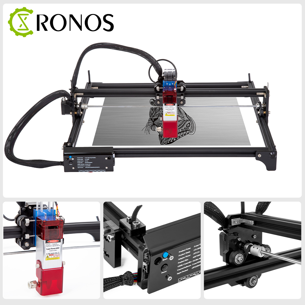 10W Lazer Kesim Makinesi, GRBL - Leatherwork Machine incelemesi ve fiyatı
