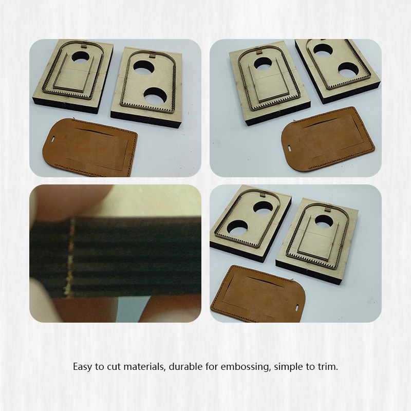 Deri Bagaj Etiketi Seti 2'li S - Leatherwork Knives incelemesi ve fiyatı
