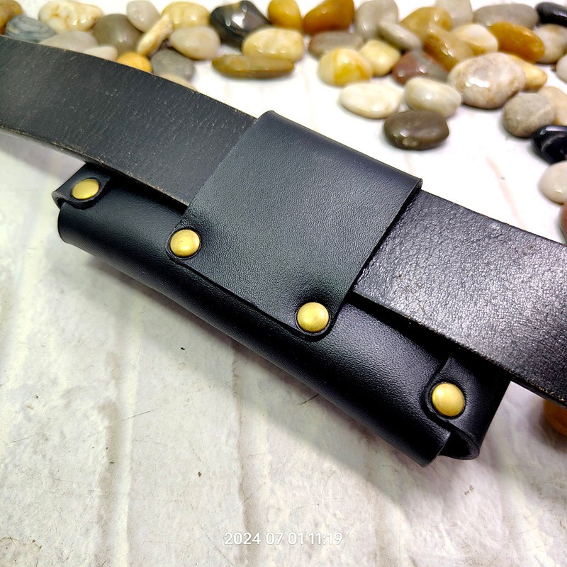 Yatay katlanır bıçak kılıf kem - Leatherwork Knives incelemesi ve fiyatı
