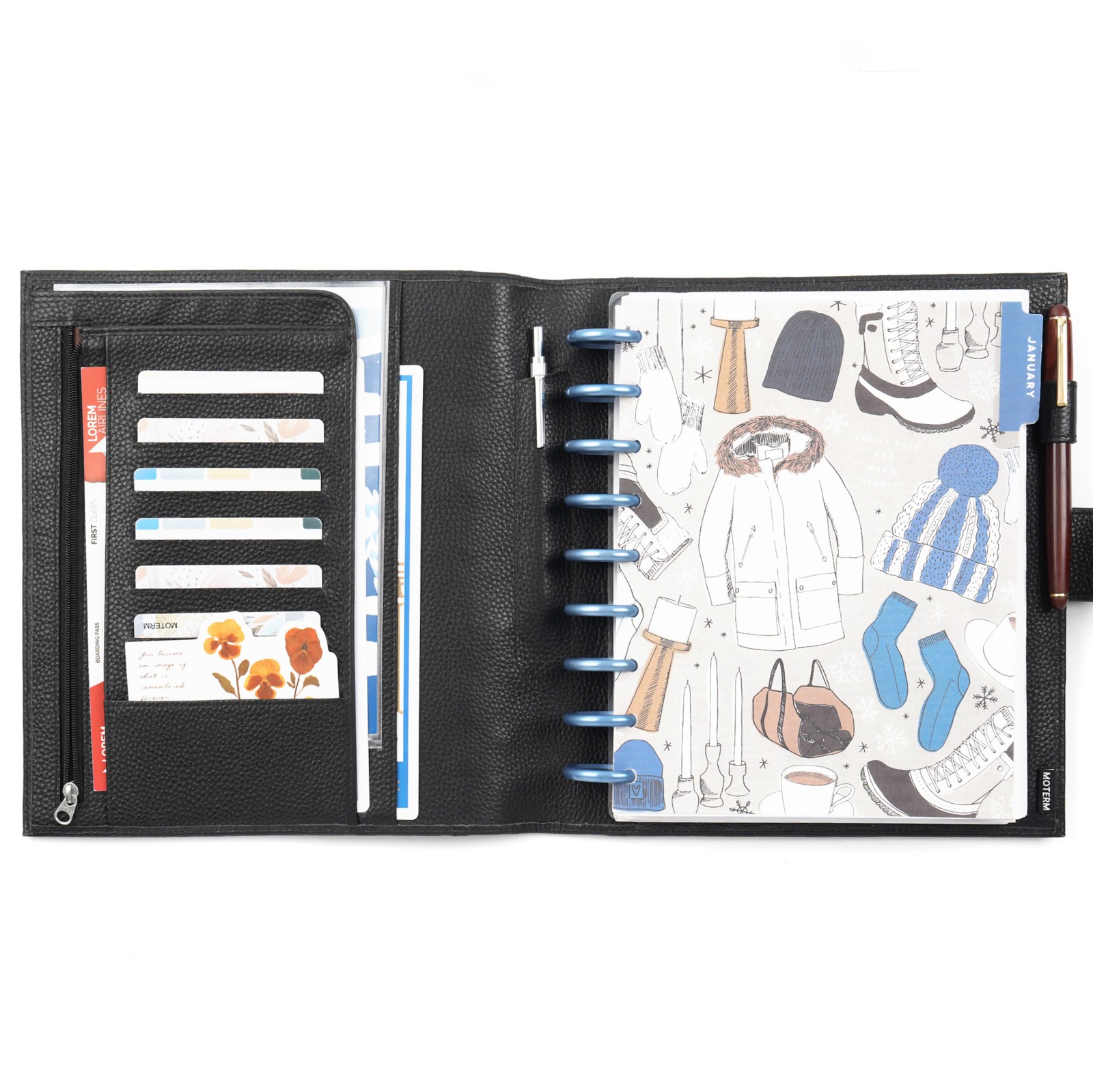 Moterm Hakiki Deri Diskli Plan - Leather Work Diary incelemesi ve fiyatı