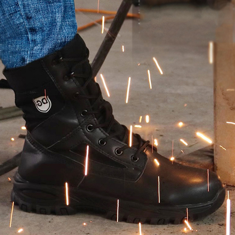 Siyah Yüksek Top Deri Çizmeler - Leather Work Fabric incelemesi ve fiyatı